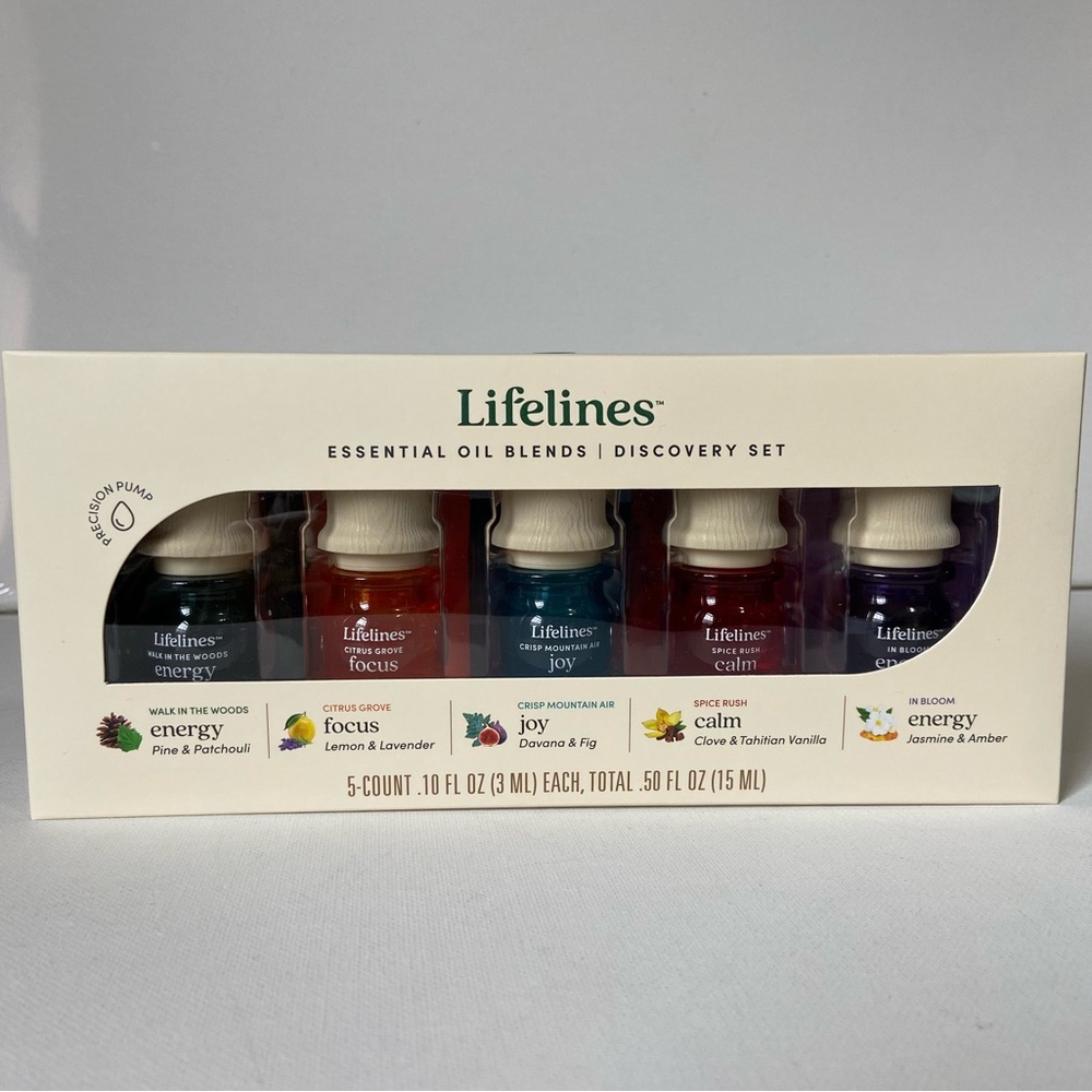 Essential Oil Blend Discovery Pack, Lifelines